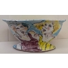 Image 1 : Selfridge Canadian Hand Painted Art Pottery Vessel 17"wide