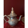 Image 5 : Pewter Collection Incl. Lovely Solid Candelabra, Morocco Teapot, Candles, Candle Holder, Thick Vase