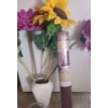 Image 3 : Tall Glass Vase 31 T, Beige Ceramic Vase16 T  w/ Artificial Flowers 41 T, Sunflowers/ Gerbera 39 T 