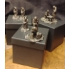 Image 1 : The Franklin Mint - Pewter Nativity Pieces 2T (duplicate)