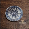 Image 2 : 1982 Austria 500 Schilling Silver Coin Commemorating St. Severin