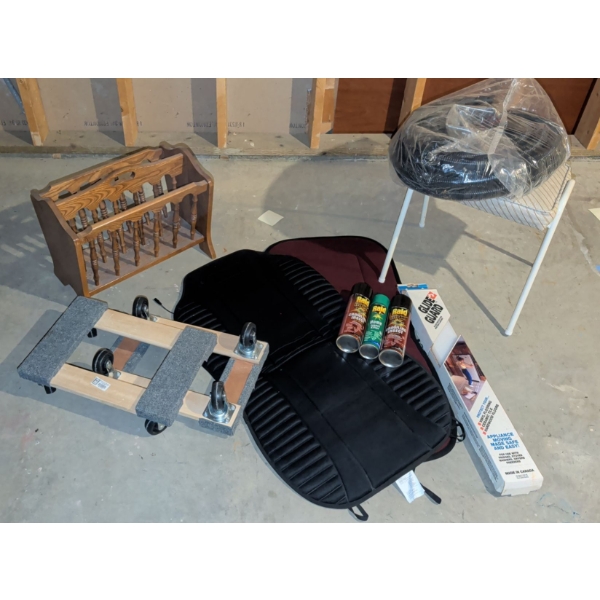 Home Owner's Essentials - Moving Trolleys Chair Protectors Pest Control NEW Vacuum Hose