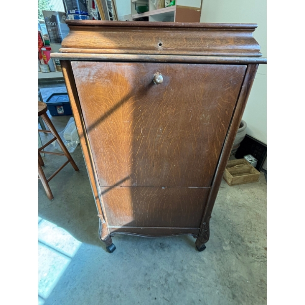Vitaphone cabinet used as a liquor cabinet or printer cabinet in nice condition