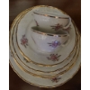Image 2 : Bernadotte Porcelain "Sonata" Pattern Includes: Plates, Cups, and Saucers