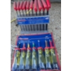 Image 1 : Westward 10 Piece SAE T-Handle Hex Key Set and 7 Piece Nut Driver Set