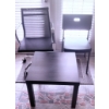 Image 1 : Two Chairs and Square Table, Office and Dining Use