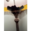 Image 5 : Tall Art Nouveau Style Solid Metal Lamp, ~ 6 Feet Tall 