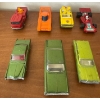 Image 4 : Vintage BRIO Wooden Pull Train Set - Made In Sweden w/ Greyhound Bus & Assorted Diecast Minis