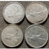 Image 2 : Canadian 25-cent Pieces 80% Silver 64.13 Grams
