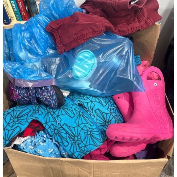 Mystery Box Of Brand Name Toddler Clothing  Size 18mon-Size 4  Crock Boots-Colombia