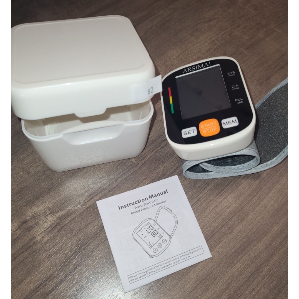 Arsimai Wrist Blood Pressure Monitor 