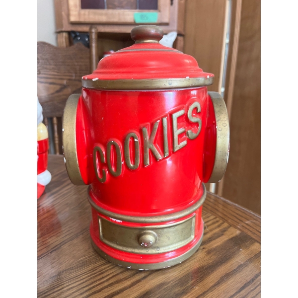 Vintage Fire Hydrant Cookie Jar From The 1960s