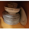 Image 1 : Dinnerware- Rosenthal "Olympia"- Plates, Serving Platter, Serving Bowl, Gravy Boat