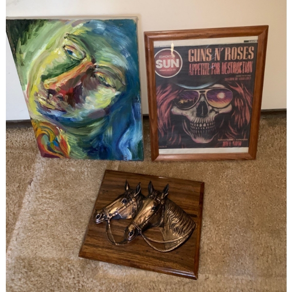 Assorted Wall Hangings - Art -12x17 Copper Craft The Sun & More