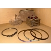 Mother Of Pearl/Abalone Brass Bangles w/ Beautiful Asian Makara Bracelet & more