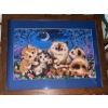 Image 1 : Framed Diamond Painting - Cuddly Felines 22x18