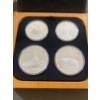 Image 1 : 1976 Montreal Olympic Silver Coin Set in Original Display Box with COA