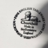 Image 6 : Set Of Churchill "The Brook Blue" Ceramic dinnerware , Made In Staffordshire England , 