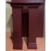 Image 1 : Set of 2 Painted Wooden Pillars 36 T, 11 L, 11 W
