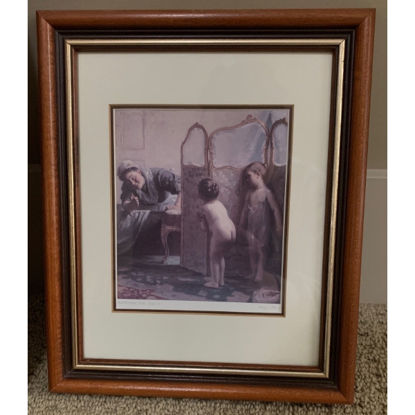 'Before The Bath' by Paul Peel 10x12