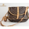 Image 2 : Monogram Canvas Crossbody Bag Replica with Leather Trim