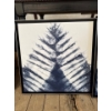 30.5"x30.5" beautiful blue paintings