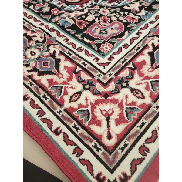 Funky Patterned Multi Shaped/ Colored  Dining Room Area Rug (Large)