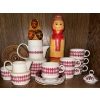 Image 2 : Ukrainian Tea Set Hand Painted Eggs Solo Nesting Doll & More 