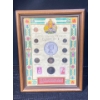 Image 1 : Framed Collection "Selected Canadian Coinage of Elizabeth II" Set