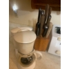 Image 2 : Kitchen Appliance and Accessory Lot with Toaster, Electric Kettle, Coffee Maker, Knife Block