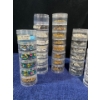 Image 2 : Large Collection of Beads for Jewelry Making, Container Diameter is 2"