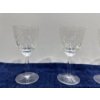 Image 2 : Crystal Vase and 4 Glass Wine Glasses