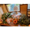 Image 1 : Large Selection Of Silk Plants Picture Frame & Albums Afghan Throws & Selection Of Porcelain Collect