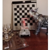 Image 1 : Elephant Golf Chess Board Home Decor Assortment w/Shot Glass Game