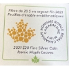 Image 8 : 2021 $20 Fine Silver Coin-Iconic Maple Leafs