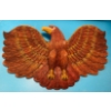 Hand Carved Eagle Art 18x10