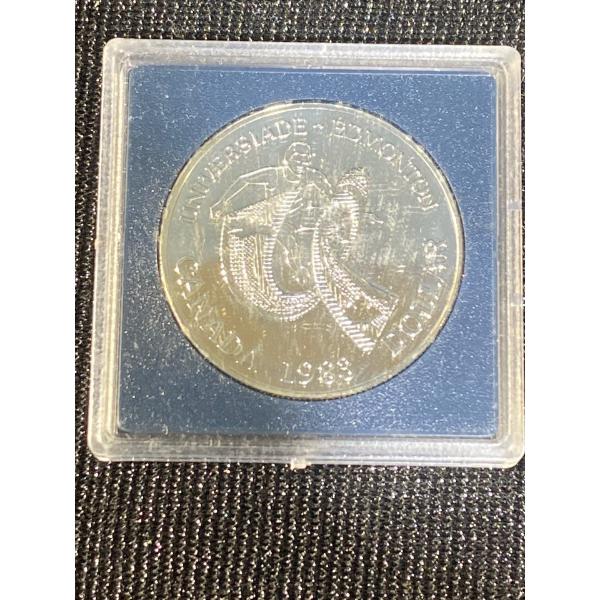 Universiade Edmonton 1983 Silver Canadian Dollar