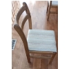 Image 3 : Gorgeous Large Teak Dining Table, in Good Condition, With Leaf & 6 Chairs - 81L, 46W, 29T