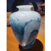 Image 5 : Stunning Cobalt Blue Cavalier Glass Vase w/ Large Murano Scavo Art Vessel 