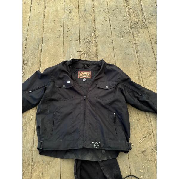 protective riding jacket joe rocket with back and elbow protection 3xl