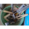 Image 3 : Selection of Garage Items: Painting Supplies, Small Toolboxes, Wrenches & more