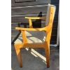 Image 5 : Quality & Chic Mid Century 9 Piece Teak w/ Tweed Upholstery Dining Set   