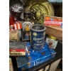 Image 4 : large collection of vintage tins cracker jack seal wax tea, coffee, Palmer beans, and two brass orna