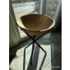 Image 2 : Tableside Wooden Serving Bowl on Stand