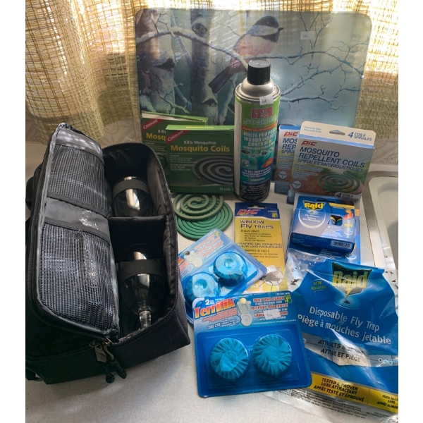 Outdoor Essentials - Mosquito Traps, Picnic Wine Glass Set, and More! 