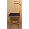 Image 1 : Collapsible & Portable Pet Grooming Table w/ Pet Shears /Clippers & Harness Pole 