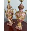 Image 2 : Pair of Pink Lamps