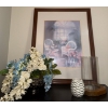 Image 1 : Desk Decor & More - Framed Art Print 26"Tall Faux Foliage Decorative Vessels & More  