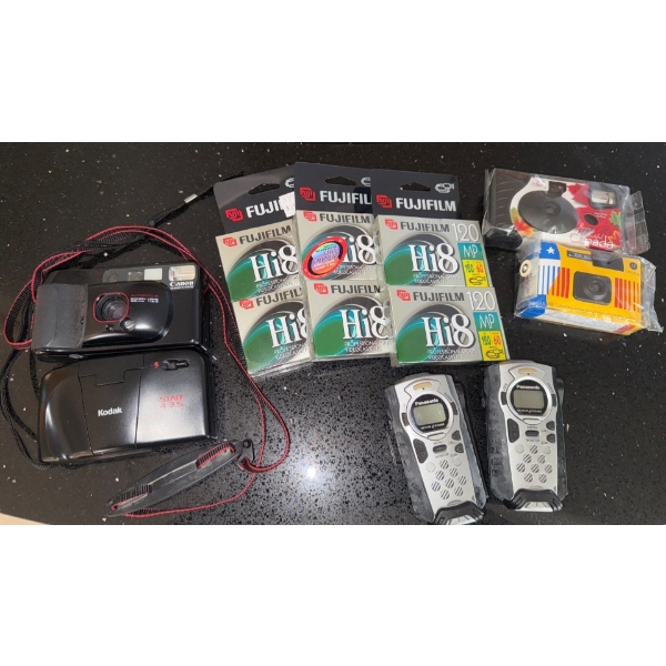 Vintage Camera & Walkie Talkies Tested