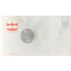 Image 1 : 1976 Day of Issue Montreal Olympic Coin & Stamp 92.5% Silver 24.3 Grams